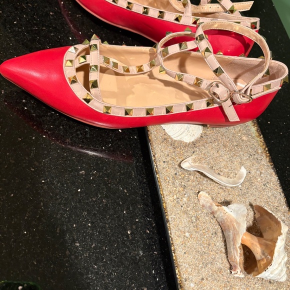 Women’s studded flats - Picture 3 of 4